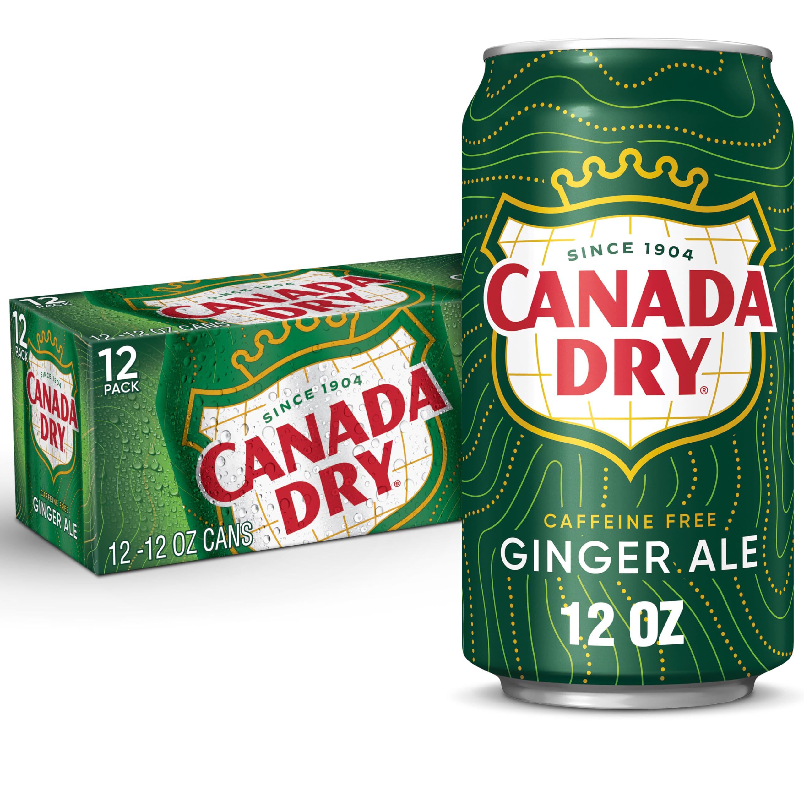 Canada Dry Ginger Ale Soda, 12 fl oz cans, 12 pack Canada Dry Ginger Ale Soda, 12 fl oz cans, 12 pack - Image 1