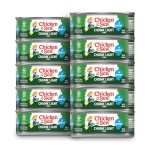 Chicken of the Sea Wild Caught Chunk Light Tuna, 5 Ounce Cans, 10-Count – High Protein 100% Classic Chunk Tuna in Water – Delicious, Easy, Nutritious Ready to Eat Meals