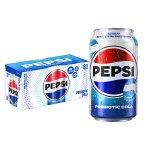Pepsi Prebiotic Cola, 12 fl oz Cans (8 Pack), 30 Calories, 3g Prebiotic Fiber, 5g Sugar, Soda Pop