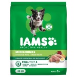 IAMS Proactive Health Adult Minichunks Premium Dry Dog Food, Adult Dog Food Dry Recipe, 30 lb. Bag