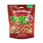 DreamBone Twist Sticks Chews for Dogs, Treat Your Dog to Easy-to-Digest Rawhide-Free Chews Made with Real Vegetables and Chicken, 50 Count
