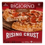 Digiorno Frozen Pizza, Rising Crust, Three Meat Pizza, Family Dinner
