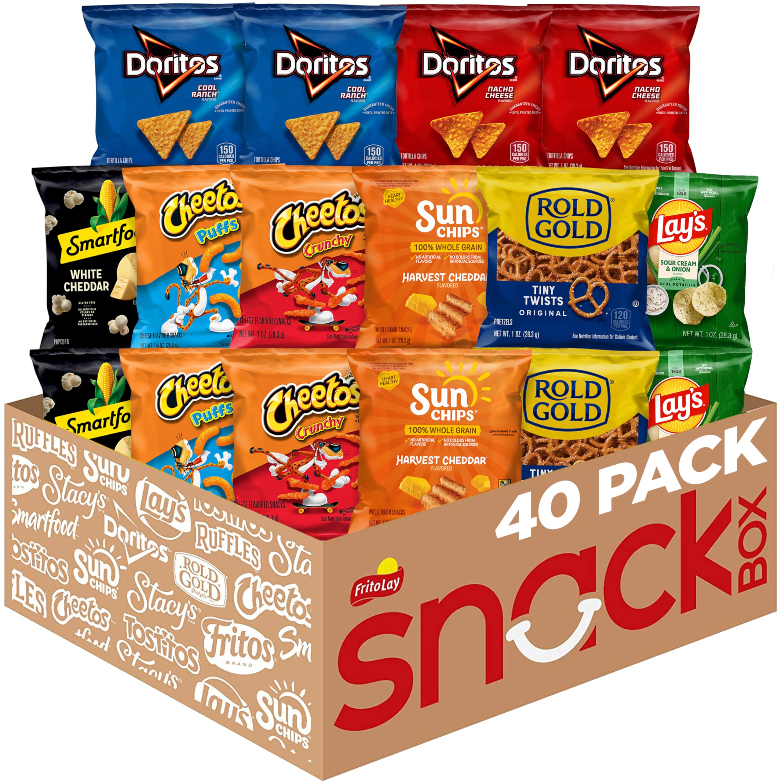 Frito-Lay Fun Times Mix Variety Pack, 40 Count Frito-Lay Fun Times Mix Variety Pack, 40 Count - Image 1